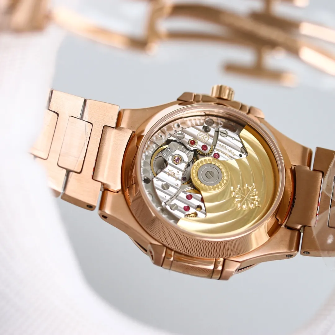 【Top Replica】💰5300! Patek Philippe’s sporty and elegant Nautilus women’s watch PP14236 is here! Welcome to inquire and place an order, 1⃣️ Equipped with a customized version of 9015 machine-modified Cal.324sc automatic movement, with 45 hours of kinetic energy storage and a vibration frequency of 28800 per hour. 2⃣️316L customized ergonomic watch strap! 3⃣️The size of the watch is 35.2MM, consistent with the original! 4⃣️Inlaid with Swarovski crystal diamonds 5⃣️Double-sided anti-glare sapphire crystal glass. 6⃣️The literal color and luster are consistent with the original product. "No one can own a Patek Philippe, it's just for the next generation." Elegant and majestic, it perfectly interprets the fashion taste of working women, and it is elegant yet powerful and domineering. Craftsmanship, beautiful price, welcome your appreciation!